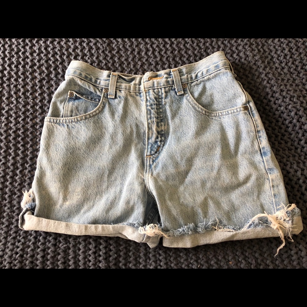 High Waisted Jean Shorts